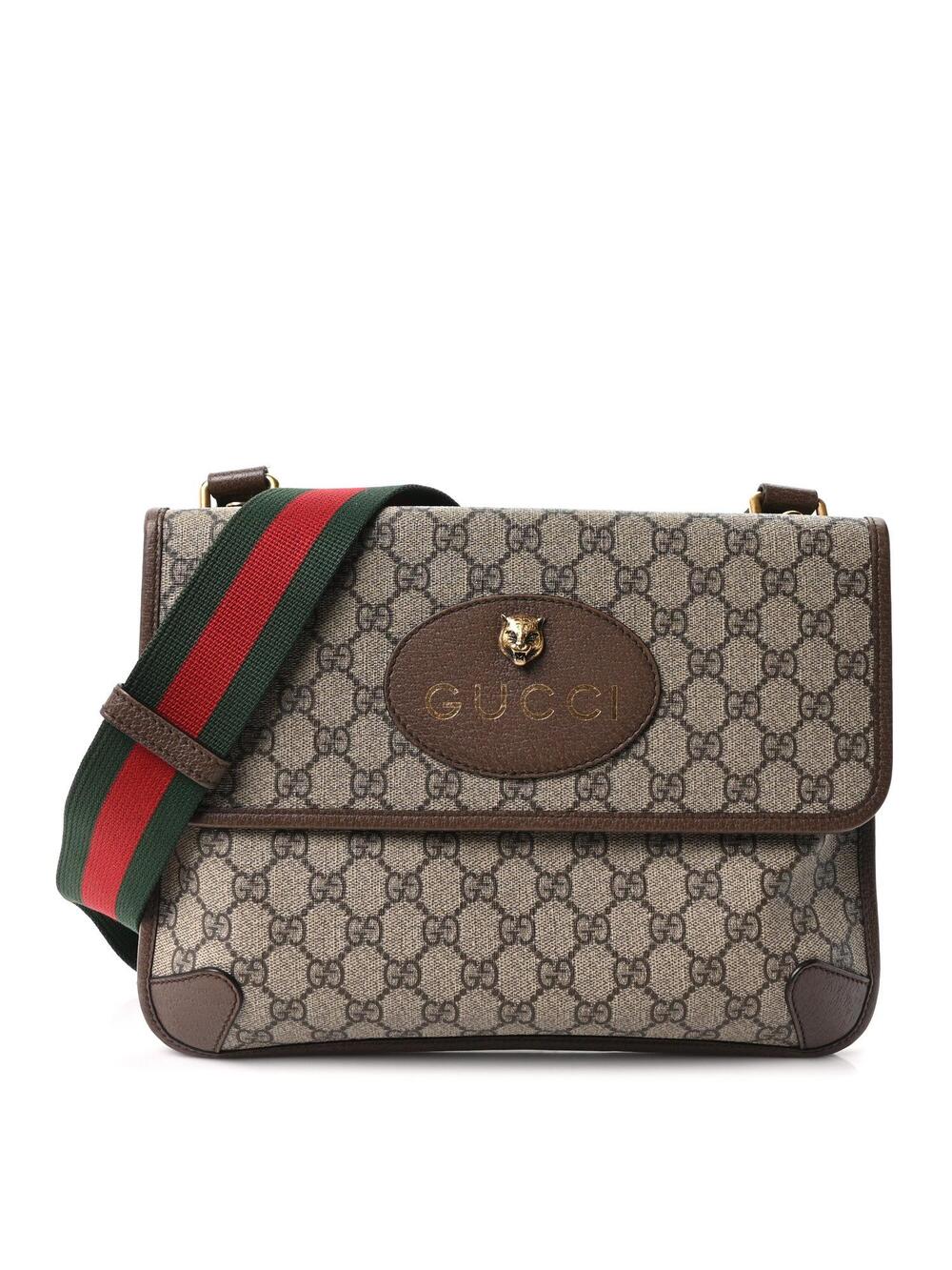 Gucci Gg Supreme Web Neo Vintage Double #343806G13B